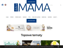 Tablet Screenshot of dobra-mama.pl
